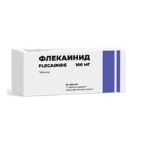Флекаинид таблетки 100мг 30шт