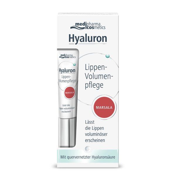 Бальзам для объема губ марсала Hyaluron Medipharma/Медифарма cosmetics 7мл бальзам для губ medipharma cosmetics hyaluron rose увлажняющий 7 мл