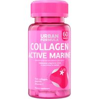 Коллаген морской с витамином C Collagen Active Marine Urban Formula/Урбан Формула таблетки 60шт