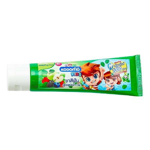 Паста зубная для детей с 6 лет с ароматом фруктовой мяты Kodomo Lion/Лайн 65г фото №2
