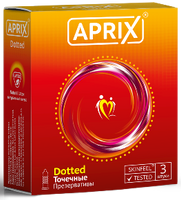 Презервативы Aprix (Априкс) Dotted точечные 3 шт.