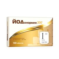 Йонормин 200 таблетки 200мкг 100шт, миниатюра