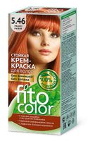 Крем-краска для волос серии fitocolor, тон 5.46 медно-рыжий fito косметик 115 мл