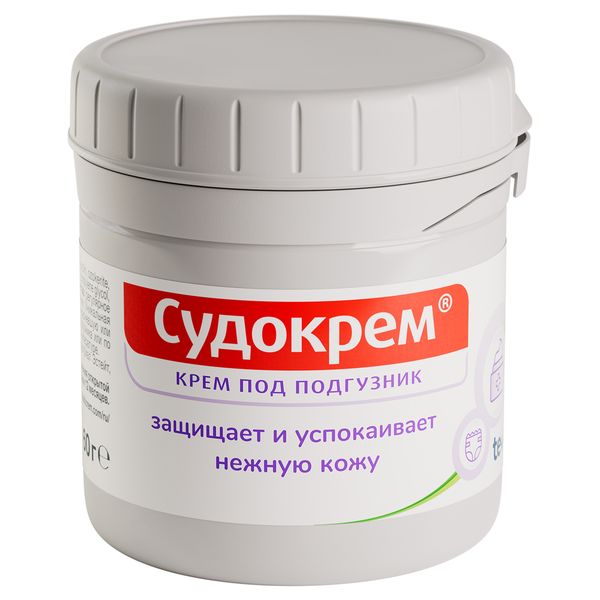 Крем для детей гипоаллергенный Судокрем банка 60г судокрем крем для детей антисептический 125г