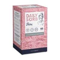 Детокс Dailysorb/Дэйлисорб капсулы 0,655г 60шт миниатюра фото №3