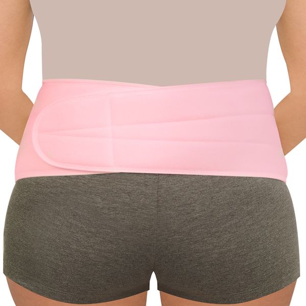 Бандаж для беременных дородовой Интерлин MamaLine MS B-1218,розовый, р.L-XL фото №2