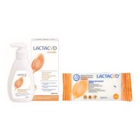 1X Лосьон для ежедневной интимной гигиены Классический Lactacyd/Лактацид 200мл + 1X Салфетки для интимной гигиены Lactacyd/Лактацид 8шт