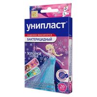 Пластырь бактерицидный Унипласт Холодное сердце 20 шт.