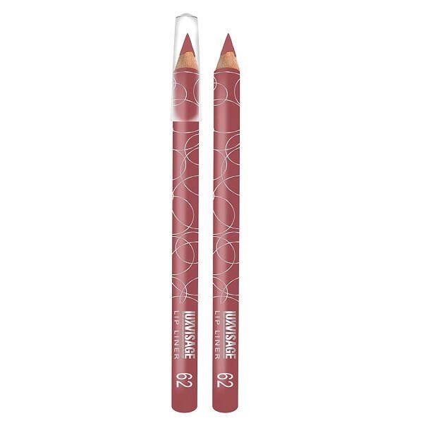 Карандаш для губ Розово-сливовый Luxvisage тон 62 7г карандаш для губ luxvisage тон 62 розово сливовый 3 шт