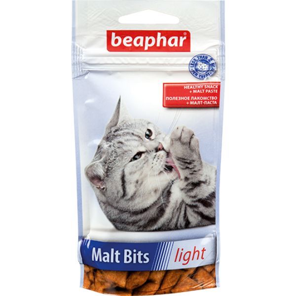 Подушечки для кошек Malt-Bits Light Beaphar/Беафар 35г