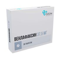 Венлафаксин таблетки 37,5мг 30шт, миниатюра фото №8