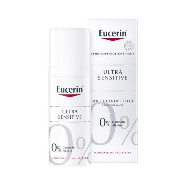 Крем успокаивающий для чувствительной сухой кожи Ultra Sensitive Eucerin/Эуцерин банка 50мл