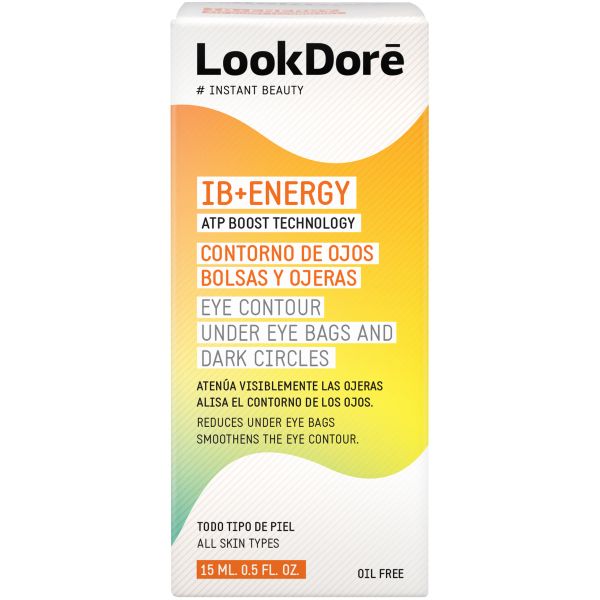 Крем-флюид легкий против темных кругов и мешков под глазами IB+Energy Lookdore 15мл