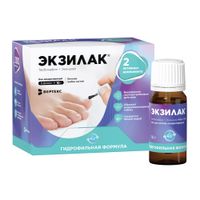Экзилак лак для ногтей 4%+3% 10г+Пилочка для ногтей 30шт