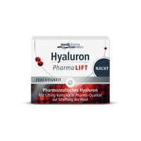 Крем ночной для тела Hyaluron Pharma Lift Cosmetics Medipharma/Медифарма банка 50мл миниатюра