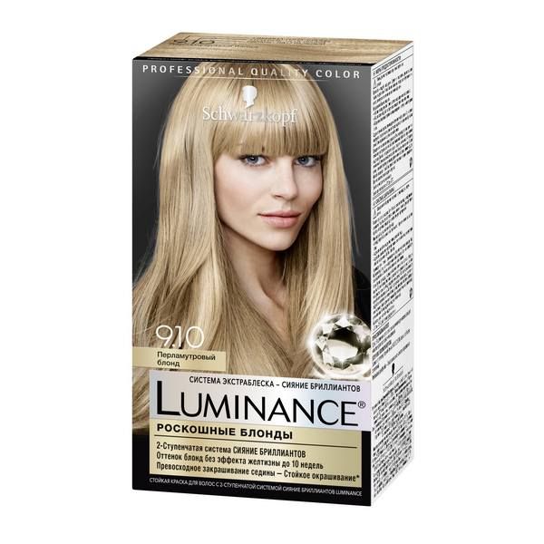 Краска для волос 9.10 перламутровый блонд Luminance/Люминенс 165мл фото №2