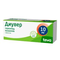 Диувер таблетки 10мг 60шт миниатюра фото №2