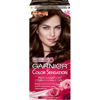 Краска для волос Каштановый Топаз Color Sensation Garnier/Гарнье 110мл тон 5.32