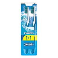 Зубная щетка Oral-B (Орал-Би) Комплекс Глубокая чистка Средней жесткости, 2 шт., миниатюра
