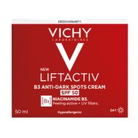 Крем против пигментации с витамином В3 дневной SPF50 LiftActiv Vichy/Виши банка 50мл миниатюра фото №2