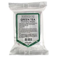 Салфетки влажные очищающие для лица с экстрактом зеленого чая Raraskin 30шт