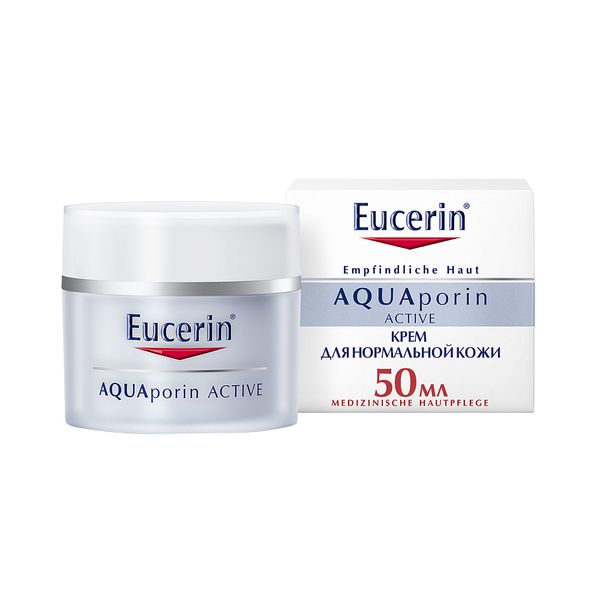 Крем интенсивно увлажняющий для чувст. кожи норм. и комб. типа Eucerin/Эуцерин aquaporin active 50мл