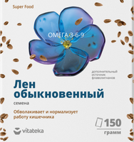 Лен Vitateka/Витатека семена 150г, миниатюра фото №4