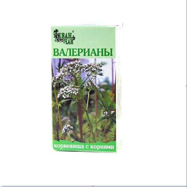 Валерианы корневища с корнями сырье изм. пачка 50г