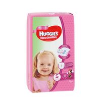 Подгузники Huggies/Хаггис Ultra Comfort для девочек 5 (12-22кг) 15 шт. миниатюра фото №2