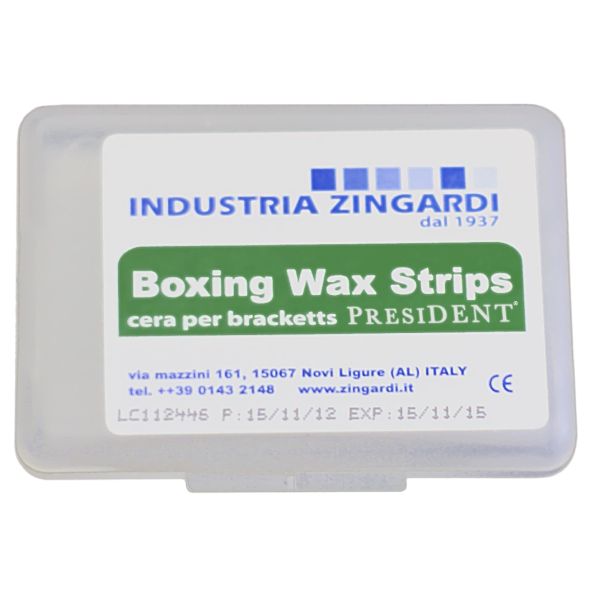 Воск зуботехнический в полосках Boxing wax strips 7шт Industria Zingardi S.r.L 1092791 - фото 1