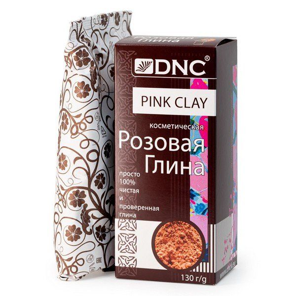 Глина косметическая розовая DNC 130 г