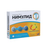 Нимулид таблетки диспергируемые 100мг 20шт