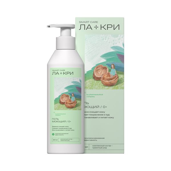 Ла-кри гель моющий фл 200мл 389₽