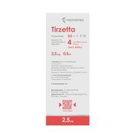 Тирзетта раствор для п/к введ. шприц в автоинжекторе 2,5мг 0,5мл 4шт миниатюра фото №2