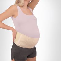 Бандаж для беременных дородовой Интерлин MamaLine MS B-1215,бежевый, р. L-XL миниатюра фото №2
