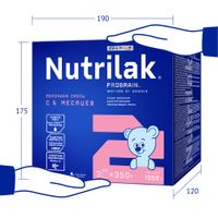 Смесь сухая молочная последующая для детей с 6 мес. Premium 2 Nutrilak/Нутрилак 1050г миниатюра фото №2