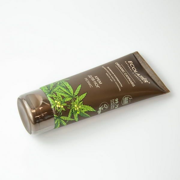 Крем для ног Релакс Organic Cannabis Ecolatier Green 100мл фото №2