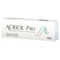 Акриол Про крем для местного и наружного применения 2,5%+2,5% 100г миниатюра фото №2