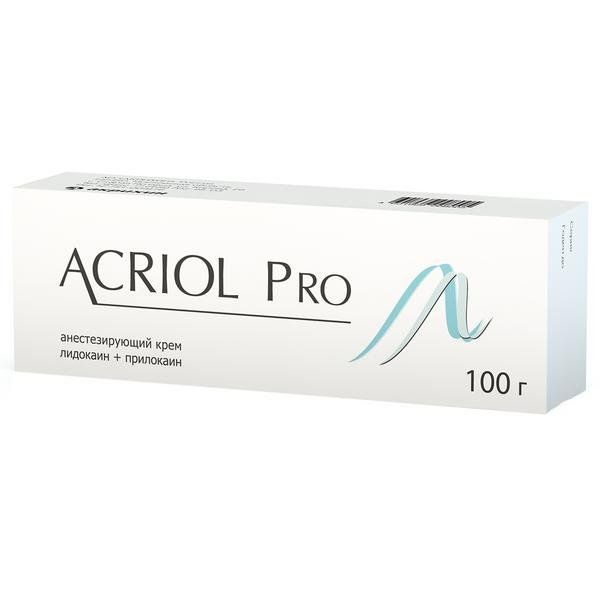 Акриол Про крем для местного и наружного применения 2,5%+2,5% 100г фото №2