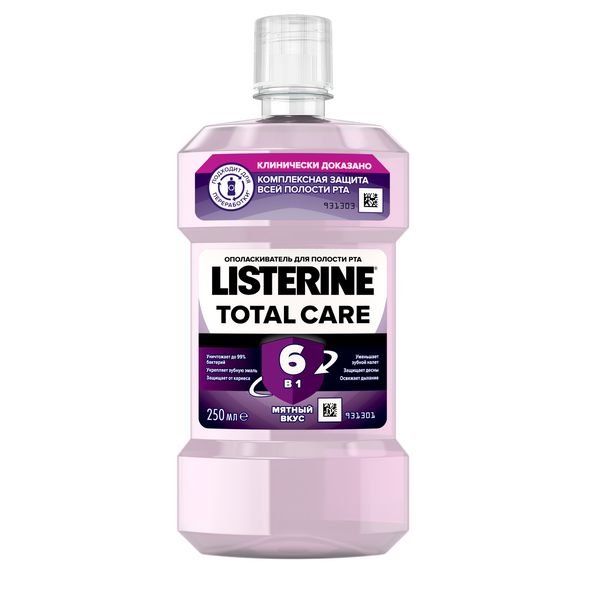 Ополаскиватель Listerine (Листерин) для полости рта Total Care 250 мл