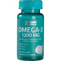 Океаника омега-3 60% 1200мг Urban Formula/Урбан Формула капсулы 1400мг 30шт