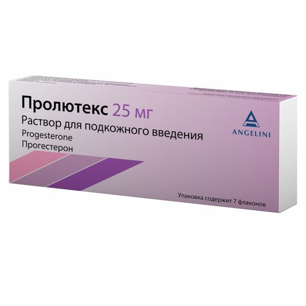 Пролютекс раствор для п/к введ. 25мг 1,112мл 7шт фото №2