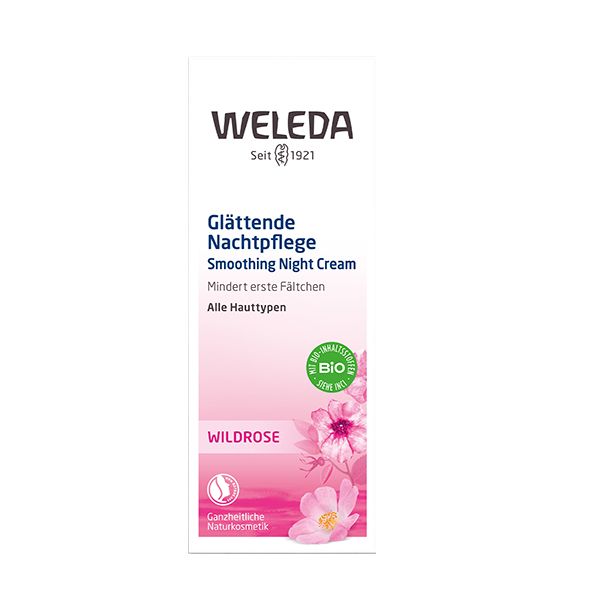 Крем-уход разглаживающий ночной Роза Weleda/Веледа туба 30мл (8601) weleda розовый разглаживающий концентрат