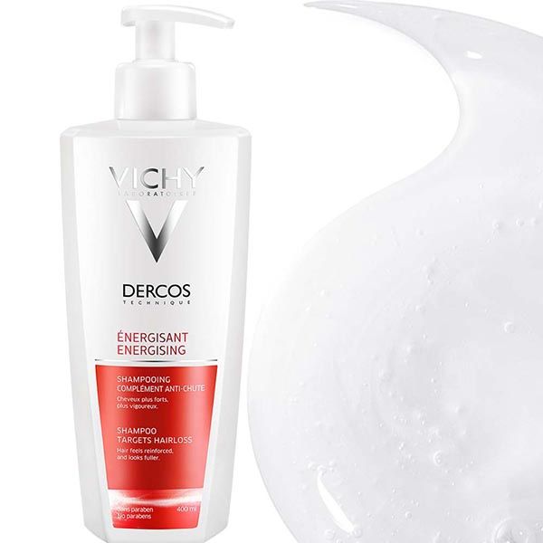 Шампунь против выпадения волос Dercos Energy+ Vichy/Виши 400мл фото №6