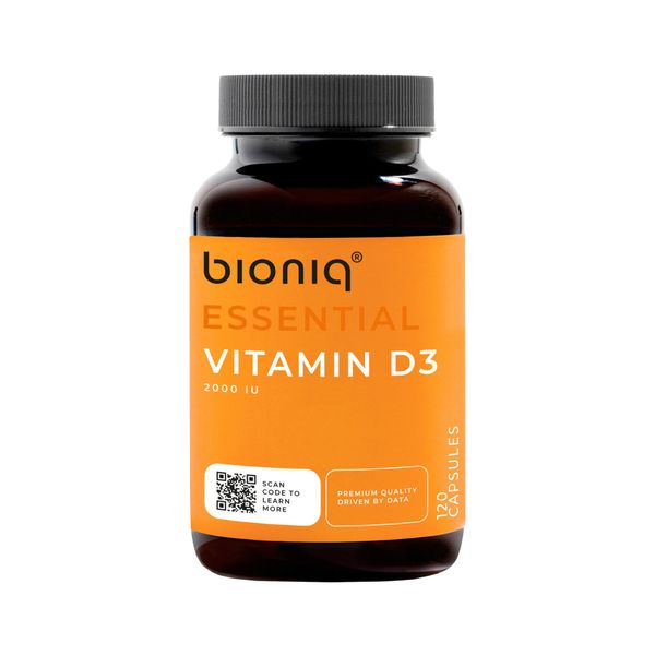 Витамин Д3 Bioniq Essential капсулы 120шт