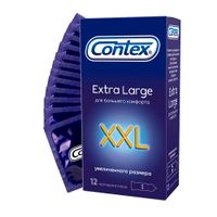 Презервативы увеличенного размера Extra Large XXL Contex/Контекс 12шт