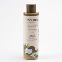 Масло для душа Питание & Восстановление Серия Organic Coconut, Ecolatier Green 250 мл миниатюра фото №2