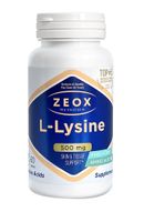 L-лизин моногидрохлорид Zeox Nutrition таблетки 500мг 60шт, миниатюра фото №5