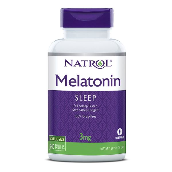Мелатонин Natrol таблетки 3мг 240шт