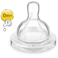 Бутылочка с силиконовой соской из полипропилена Anti-colic Philips Avent 125мл (SCF810/17) миниатюра фото №8
